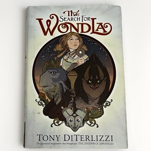 The Search for WondLa Tony DiTerlizzi Hardcover Fantasy Sci-Fi Adventure Fiction - Picture 1 of 12